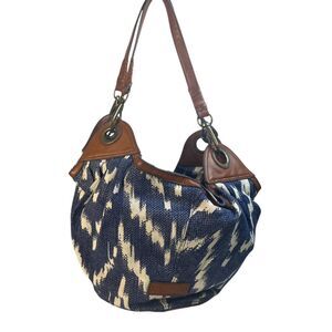 Lucky-brand Women's Blue and white boho Bag